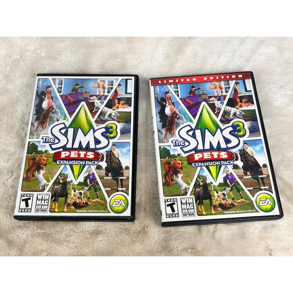 Sims 3: Pets Expansion Pack And Pets Limited Edition (Windows PC/Mac: 2011)